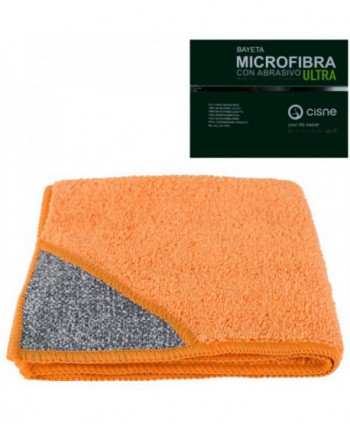  Lavete din microfibra - Laveta microfibra cu buzunar abraziv, portocalie -  ULTRA - arli.ro