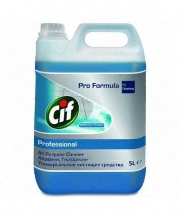  Detergenti si solutii de curatat - Detergent universal fara clatire - Cif Professional Brilliance Ocean - arli.ro