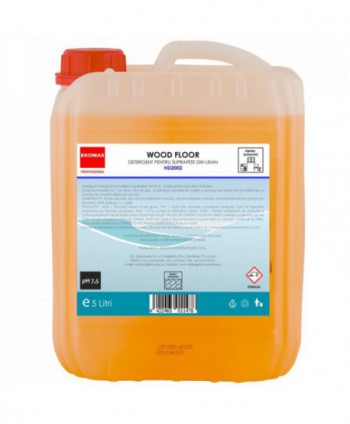  Detergenti si solutii de curatat - Detergent pentru suprafete din lemn Wood Floor - Ekomax 5 litri - arli.ro