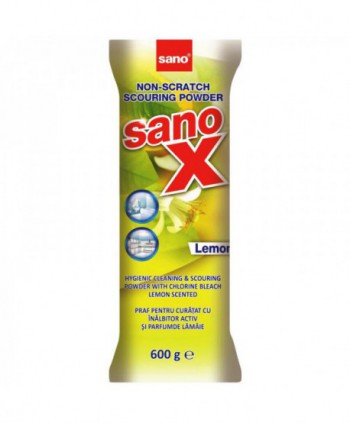  Detergenti si solutii de curatat - Praf de curatat Sano X Lemon - rezerva - arli.ro