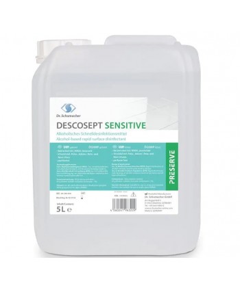  Dezinfectanti pentru suprafete - Dezinfectant medical de nivel inalt pentru suprafete - Descosept Sensitive - 5 litri - arli.ro